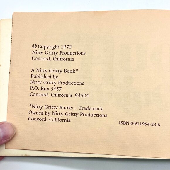 Souffle & Quiche Cookbook 1972 Nitty Gritty 2 in 1 Vintage Recipes - Picture 2 of 10